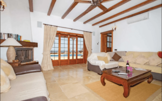 Villa unifamiliar en una sola planta con fantásticas vistas al mar, Fuerteventura, Lobos, Papagayo – 009